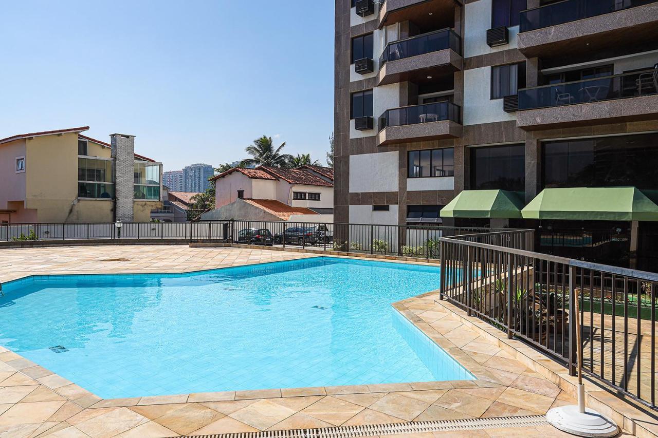 リオデジャネイロAcolhedor Flat A Beira-Mar Na Barra Da Tijucaアパートメント エクステリア 写真