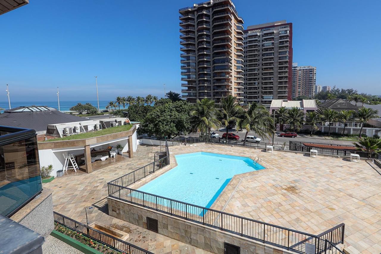 リオデジャネイロAcolhedor Flat A Beira-Mar Na Barra Da Tijucaアパートメント エクステリア 写真